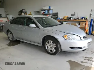 2015 Chevrolet Impala LT with VIN 2G1WB5E38F1140341, listed as a Copart auction lot 54094155 with 87,392 mi miles and Salvage Title. Bid and sale history available at DreamBid. Image 4.