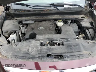 2014 Infiniti QX60 with VIN 5N1AL0MM8EC501163, listed as a Copart auction lot 55392845 with 119,097 mi miles and Salvage title. Bid and sale history available at DreamBid. Image 12.