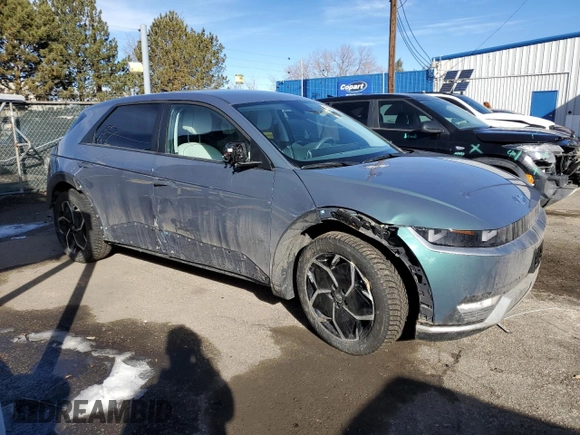 2023 Hyundai Ioniq 5 SEL с VIN KM8KNDAF3PU206268, выставлен на аукционе Copart как лот 46668565 с пробегом 27 155 миль миль и Списание • Salvage title. История ставок и продаж доступна на DreamBid. Изображение 4.