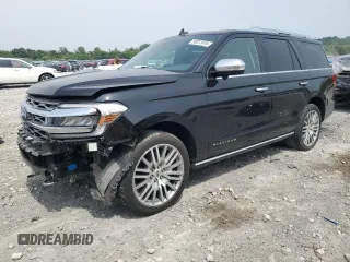2022 Ford Expedition Platinum with VIN 1FMJU1MTXNEA27764, listed as a Copart auction lot 58815345 with 67,219 mi miles and Salvage title. Bid and sale history available at DreamBid. Image 1.