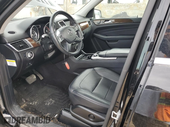 2014 Mercedes-Benz M 350 with VIN 4JGDA5HB2EA330804, listed as a Copart auction lot 52989925 with 127,003 mi miles and Salvage title. Bid and sale history available at DreamBid. Image 7.