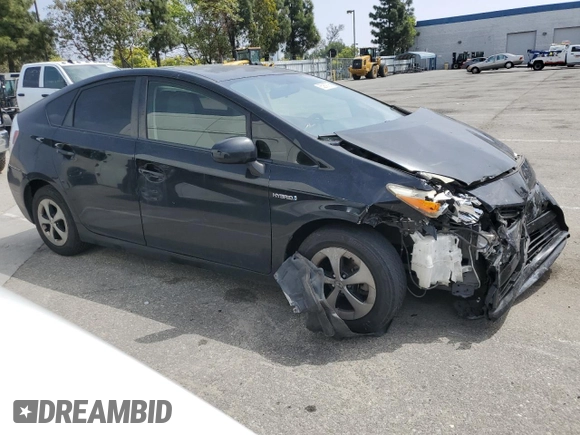 2013 Toyota Prius One with VIN JTDKN3DU4D1696421, listed as a Copart auction lot 55269785 with 235,004 mi miles and Salvage Title. Bid and sale history available at DreamBid. Image 4.