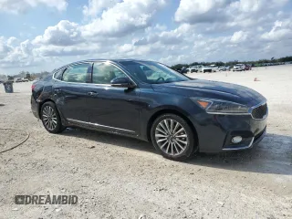 2017 Kia Cadenza Premium with VIN KNALC4J16H5062677, listed as a Copart auction lot 43120585 with 62,610 mi miles and Salvage Title. Bid and sale history available at carsss.com. Image 4.