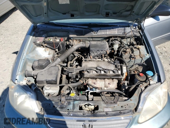 2000 Honda Civic VP z VIN 2HGEJ6617YH512191, wystawiony jako Copart lot #57139055 z przebiegiem 180 038 mil mil oraz Szkoda całkowita • Salvage title. Historia ofert i sprzedaży dostępna na DreamBid. Obrazek 11.
