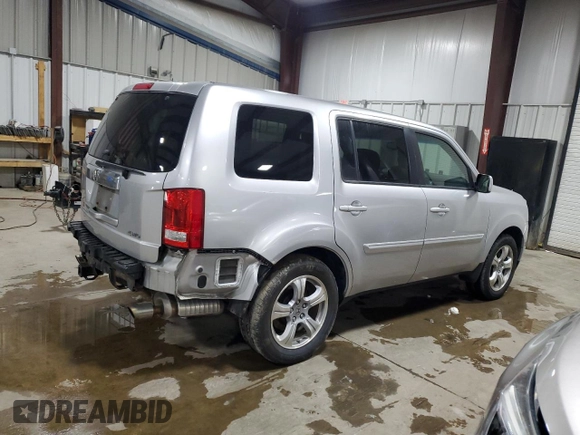 2012 Honda Pilot EX-L with VIN 5FNYF4H57CB041532, listed as a Copart auction lot 50322435 with 117,709 mi miles and Salvage Title. Bid and sale history available at DreamBid. Image 3.