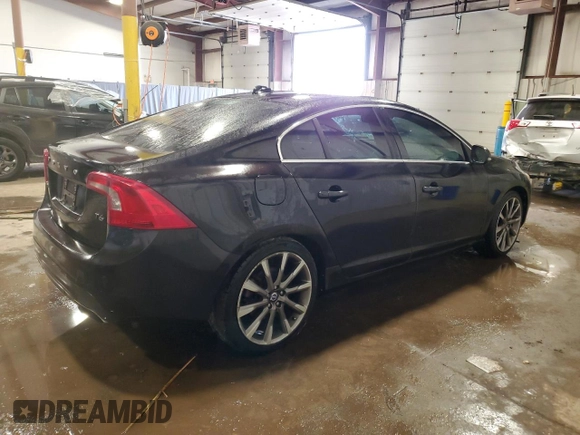 2015 Volvo S60 T6 Drive-E with VIN YV149MFK4F1349232, listed as a Copart auction lot 42994095 with 159,715 mi miles and Salvage Title. Bid and sale history available at carsss.com. Image 3.