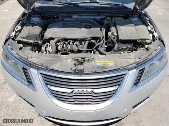 2011 Saab 9-5 Turbo4 with VIN YS3GN4AR0B4004851, listed as a Copart auction lot 59673184 with 85,246 mi miles and Salvage Title. Bid and sale history available at carsss.com. Image 11.