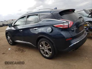 2016 Nissan Murano S z VIN 5N1AZ2MH9GN162160, wystawiony jako Copart lot #53674335 z przebiegiem 41 373 mil mil oraz Nie do naprawy • Non repairable. Historia ofert i sprzedaży dostępna na DreamBid. Obrazek 2.