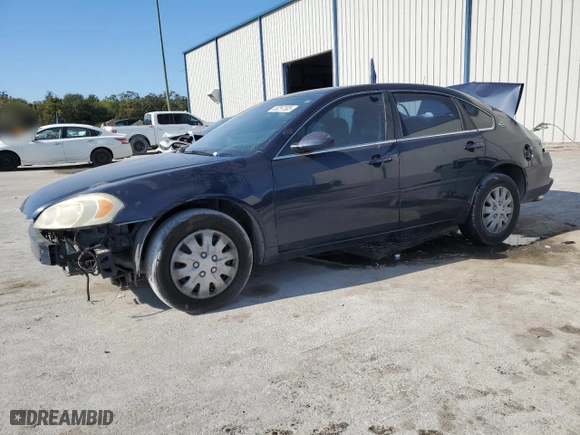 2008 Chevrolet Impala Police Police with VIN 2G1WS553981197246, listed as a Copart auction lot 88297505 with 153,290 mi miles and Salvage Title. Bid and sale history available at carsss.com. Image 1.