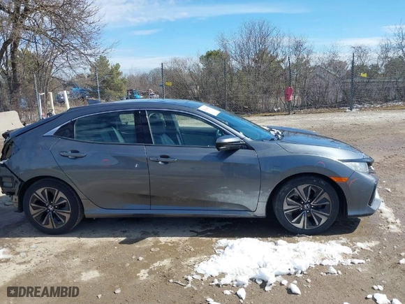 2017 Honda Civic Hatchback EX-L Navi with VIN SHHFK7H79HU222272, listed as a IAAI auction lot 41816893 with 161,622 mi miles. Bid and sale history available at carsss.com. Image 13.