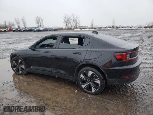 2024 Polestar 2 z VIN YSMFD3KA5RL217212, wystawiony jako Copart lot #85276194 z przebiegiem Nie podano mil oraz Nie do naprawy • Non repairable. Historia ofert i sprzedaży dostępna na DreamBid. Obrazek 2.