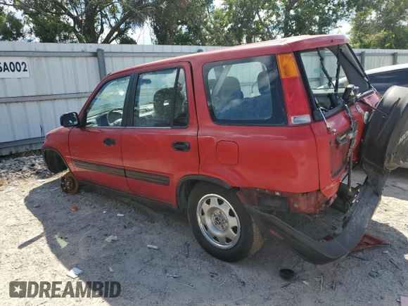 1998 Honda CR-V LX with VIN JHLRD2841WC013087, listed as a Copart auction lot 72480264 with 181,577 mi miles and Salvage Title. Bid and sale history available at carsss.com. Image 2.