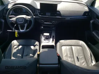 2022 Audi Q5 Premium with VIN WA1ABAFY0N2123790, listed as a Copart auction lot 51836824 with 27,745 mi miles and Salvage title. Bid and sale history available at DreamBid. Image 8.