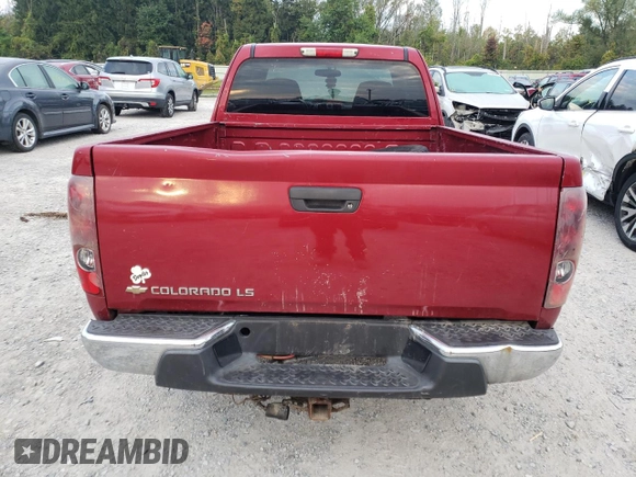 2005 Chevrolet Colorado LS Z85 with VIN 1GCCS198458253580, listed as a Copart auction lot 72170454 with 101,952 mi miles and Clean title. Bid and sale history available at DreamBid. Image 6.
