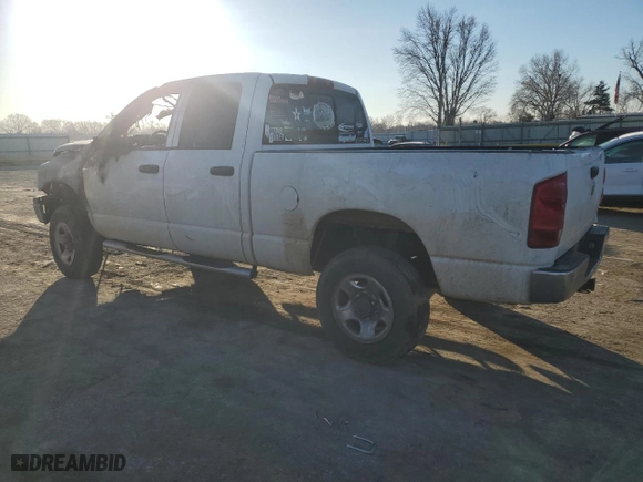 2008 Dodge Ram 2500 SLT with VIN 3D7KS28A48G216538, listed as a Copart auction lot 42640135 with 0 mi miles and Salvage Title. Bid and sale history available at carsss.com. Image 2.