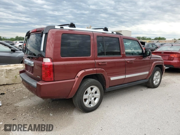 2008 Jeep Commander Limited с VIN 1J8HG58208C111040, выставлен на аукционе Copart как лот 62288045 с пробегом 160 462 миль миль и Чистый • Clean title. История ставок и продаж доступна на DreamBid. Изображение 3.
