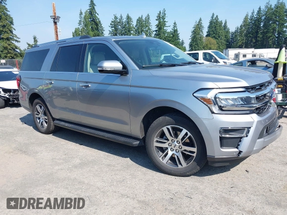 2024 Ford Expedition Max Limited with VIN 1FMJK1K83REA40544, listed as a IAAI auction lot 42582469 with 40,258 mi miles and . Bid and sale history available at DreamBid. Image 1.