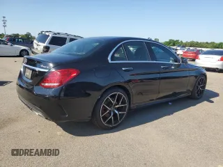 2016 Mercedes-Benz C 300 Luxury with VIN WDDWF4KBXGR121516, listed as a Copart auction lot 65587535 with 163,340 mi miles and Salvage title. Bid and sale history available at DreamBid. Image 3.