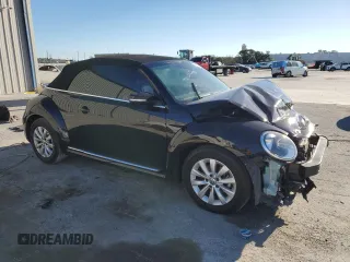 2018 Volkswagen Beetle S with VIN 3VW5DAATXJM515995, listed as a Copart auction lot 83207354 with Not provided miles and Salvage title. Bid and sale history available at DreamBid. Image 4.
