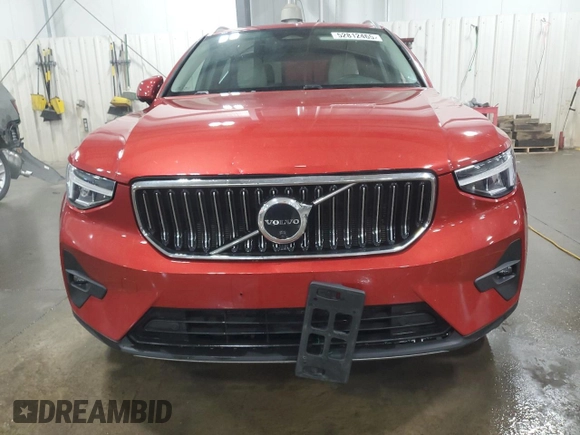 2023 Volvo XC40 Plus Bright Theme with VIN YV4L12UN8P2946726, listed as a Copart auction lot 52812465 with 36,338 mi miles and Salvage Title. Bid and sale history available at carsss.com. Image 5.