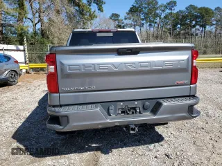 2020 Chevrolet Silverado 1500 RST with VIN 3GCPWDED2LG392351, listed as a Copart auction lot 46181515 with 57,853 mi miles and Salvage Title. Bid and sale history available at DreamBid. Image 6.