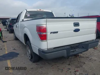 2009 Ford F-150 STX with VIN 1FTRX12W59KA47374, listed as a IAAI auction lot 41944557 with 194,066 mi miles and . Bid and sale history available at DreamBid. Image 3.