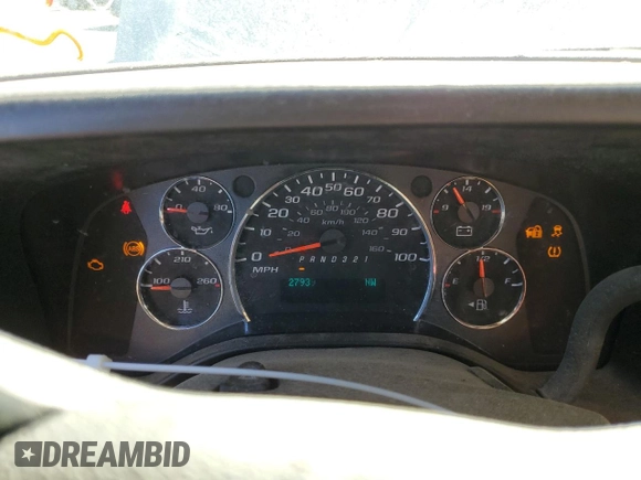 2011 Chevrolet Express Cargo with VIN 1GCSGAFX6B1184033, listed as a Copart auction lot 49334535 with 279,390 mi miles and Clean title. Bid and sale history available at DreamBid. Image 9.