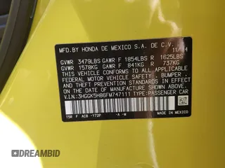 2015 Honda Fit EX-L with VIN 3HGGK5H86FM747111, listed as a IAAI auction lot 42138647 with 88,360 mi miles and . Bid and sale history available at DreamBid. Image 9.