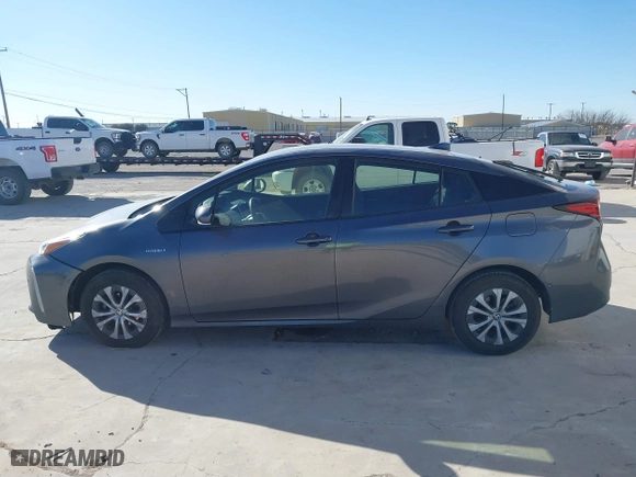 2019 Toyota Prius LE with VIN JTDL9RFUXK3012952, listed as a IAAI auction lot 41134169 with 76,125 mi miles. Bid and sale history available at carsss.com. Image 13.