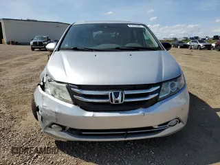 2014 Honda Odyssey Touring with VIN 5FNRL5H91EB502555, listed as a Copart auction lot 61872285 with 203,448 mi miles and Salvage title. Bid and sale history available at DreamBid. Image 5.
