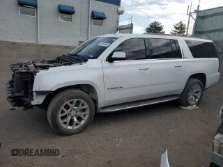 2016 GMC Yukon XL SLT with VIN 1GKS2GKC7GR435269, listed as a Copart auction lot 47891685 with 136,855 mi miles and Salvage Title. Bid and sale history available at carsss.com. Image 1.