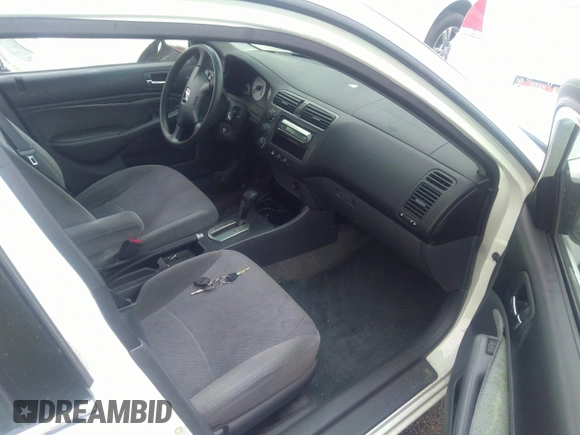2002 Honda Civic LX with VIN 2HGES16512H533838, listed as a IAAI auction lot 36051718 with Not Provided miles and . Bid and sale history available at DreamBid. Image 5.