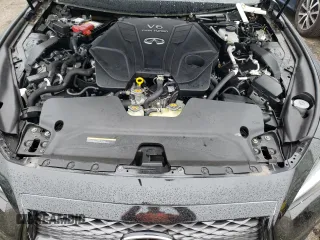 2021 Infiniti Q50 Pure z VIN JN1EV7AR6MM751988, wystawiony jako Copart lot #47480403 z przebiegiem 7 350 mil mil oraz Szkoda całkowita • Salvage title. Historia ofert i sprzedaży dostępna na DreamBid. Obrazek 11.