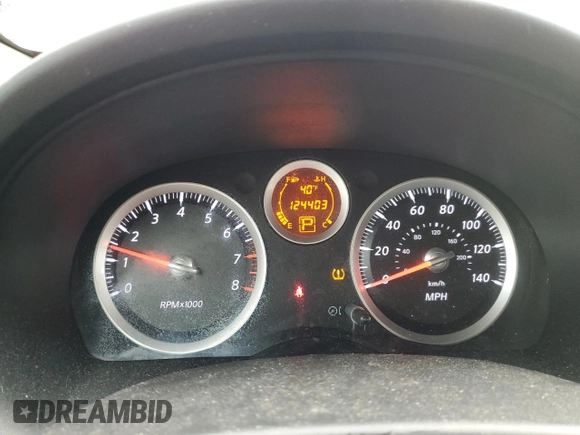 2011 Nissan Sentra S with VIN 3N1AB6AP6BL700983, listed as a Copart auction lot 43980425 with 124,403 mi miles and Salvage Title. Bid and sale history available at DreamBid. Image 9.