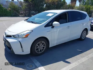 2016 Toyota Prius v Two with VIN JTDZN3EU5GJ051939, listed as a IAAI auction lot 42162040 with 275,213 mi miles. Bid and sale history available at carsss.com. Image 2.