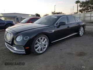 2021 Bentley Flying Spur W12 with VIN SCBBB6ZGXMC084793, listed as a Copart auction lot 85349274 with 72 mi miles and Salvage Title. Bid and sale history available at DreamBid. Image 1.