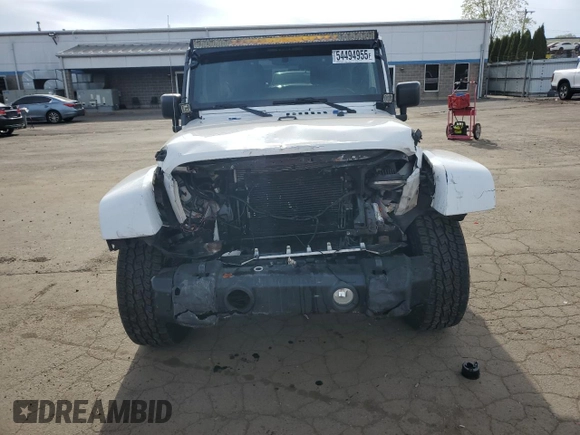 2012 Jeep Wrangler Unlimited Altitude with VIN 1C4HJWEG4CL285314, listed as a Copart auction lot 54494955 with 137,011 mi miles and Salvage title. Bid and sale history available at DreamBid. Image 5.