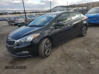 2014 Kia Forte EX with VIN KNAFX4A84E5207256, listed as a Copart auction lot 46250775 with 158,177 mi miles and Salvage Title. Bid and sale history available at carsss.com. Image 1.