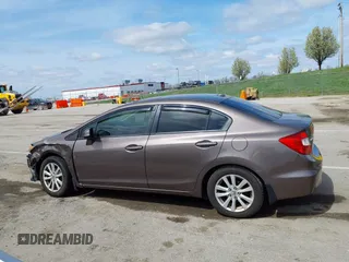 2012 Honda Civic EX-L with VIN 2HGFB2F95CH516460, listed as a IAAI auction lot 41897905 with 222,739 mi miles and . Bid and sale history available at DreamBid. Image 15.