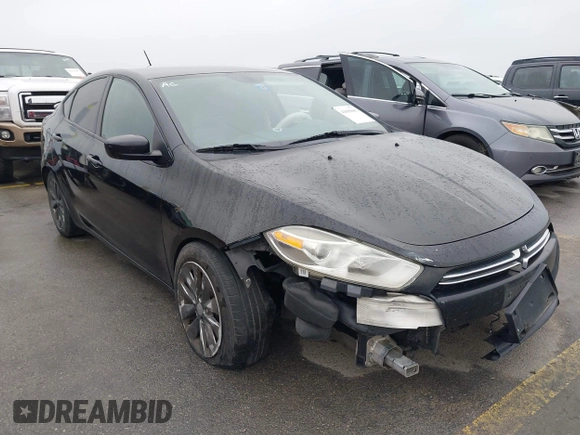 2014 Dodge Dart Aero with VIN 1C3CDFDH2ED854769, listed as a IAAI auction lot 41699609 with 213,815 mi miles and . Bid and sale history available at carsss.com. Image 1.