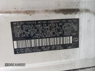 2016 Lexus GS 350 with VIN JTHCZ1BL4GA004135, listed as a Copart auction lot 71050204 with 95,648 mi miles and Salvage Title. Bid and sale history available at carsss.com. Image 12.