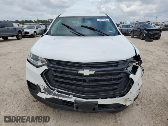 2020 Chevrolet Traverse LS with VIN 1GNERFKW1LJ207566, listed as a Copart auction lot 70079464 with 79,111 mi miles and Salvage Title. Bid and sale history available at carsss.com. Image 5.