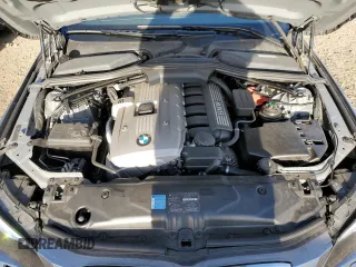 2007 BMW 5 Series 525i with VIN WBANE53567CY06863, listed as a Copart auction lot 46876865 with 34,017 mi miles and Salvage Title. Bid and sale history available at carsss.com. Image 11.