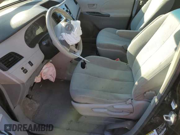 2011 Toyota Sienna with VIN 5TDZK3DC6BS025332, listed as a Copart auction lot 48283815 with 278,252 mi miles and Salvage Title. Bid and sale history available at carsss.com. Image 7.