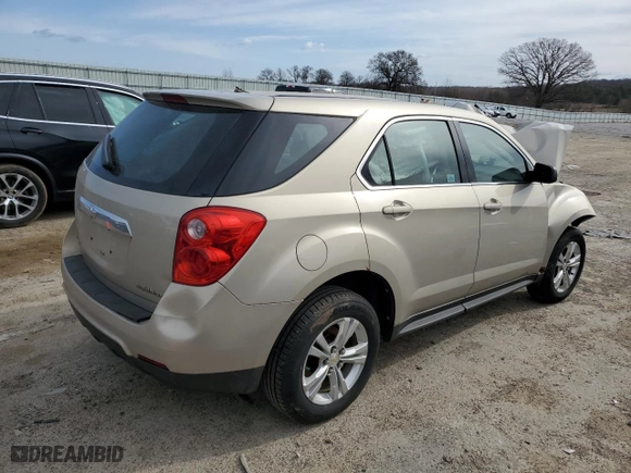 2012 Chevrolet Equinox LS with VIN 2GNFLCEK5C6195450, listed as a Copart auction lot 52959455 with 114,719 mi miles and Non Repairable. Bid and sale history available at carsss.com. Image 3.