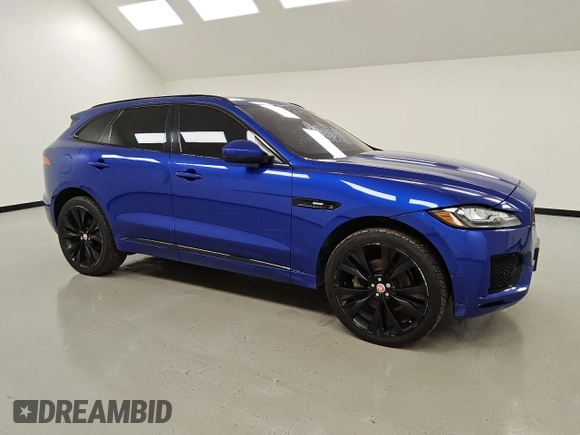 2018 Jaguar F-Pace 30t R-Sport z VIN SADCL2GX6JA294734, wystawiony jako Copart lot #45426585 z przebiegiem 185 196 mil mil oraz Czysty tytuł • Clean title. Historia ofert i sprzedaży dostępna na DreamBid. Obrazek 4.