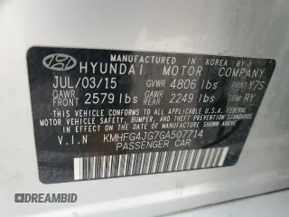 2016 Hyundai Azera с VIN KMHFG4JG7GA507714, выставлен на аукционе Copart как лот 49068555 с пробегом 131 671 миль миль и Чистый • Clean title. История ставок и продаж доступна на DreamBid. Изображение 12.
