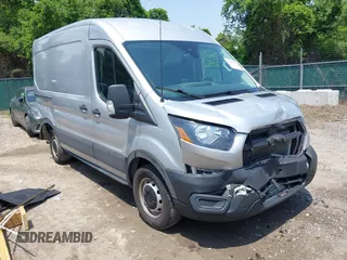 2021 Ford Transit with VIN 1FTYE1CG8MKA98319, listed as a IAAI auction lot 42265312 with 85,302 mi miles and . Bid and sale history available at DreamBid. Image 1.