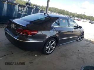 2014 Volkswagen CC R-Line with VIN WVWBP7AN1EE520189, listed as a Copart auction lot 75035404 with 65,421 mi miles and Salvage Title. Bid and sale history available at carsss.com. Image 3.