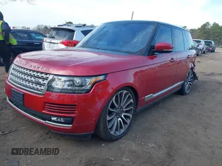 2016 Land Rover Range Rover Supercharged z VIN SALGS2EF4GA288202, wystawiony jako IAAI lot #41900650 z przebiegiem 99 504 mil mil oraz . Historia ofert i sprzedaży dostępna na DreamBid. Obrazek 2.